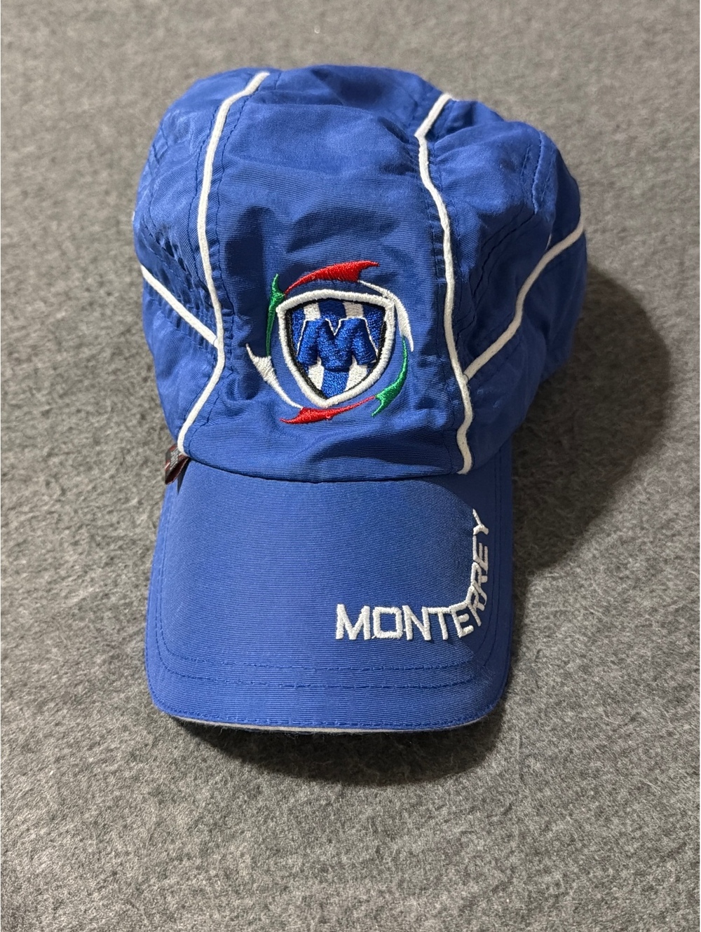 Monterrey Rayados Soccer Hat Y Sports Blue Nylon Baseball Cap Adjustable Futbol - Picture 1 of 6